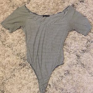 Stripped bodysuit